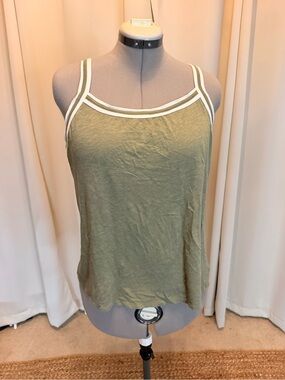 Torrid Super Soft Size 1 Olive Green Strappy Tank Top
